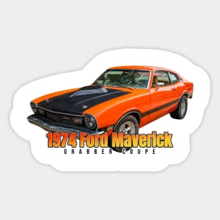 1974 Ford Maverick Grabber Coupe Sticker